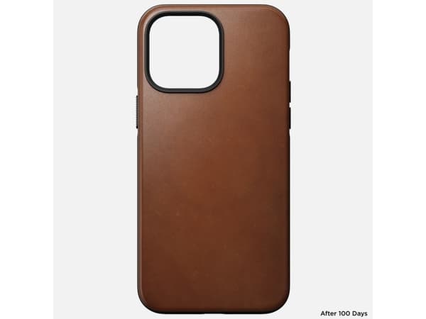 Nomad Modern, Suojus, Apple, iPhone 14 Pro Max, 17 cm (6.7"), Ruskea