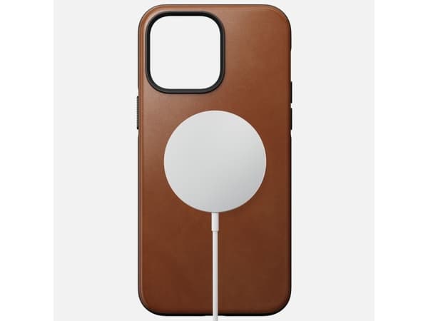 Nomad Modern, Suojus, Apple, iPhone 14 Pro Max, 17 cm (6.7"), Ruskea