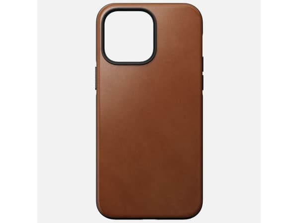 Nomad Modern, Suojus, Apple, iPhone 14 Pro Max, 17 cm (6.7"), Ruskea