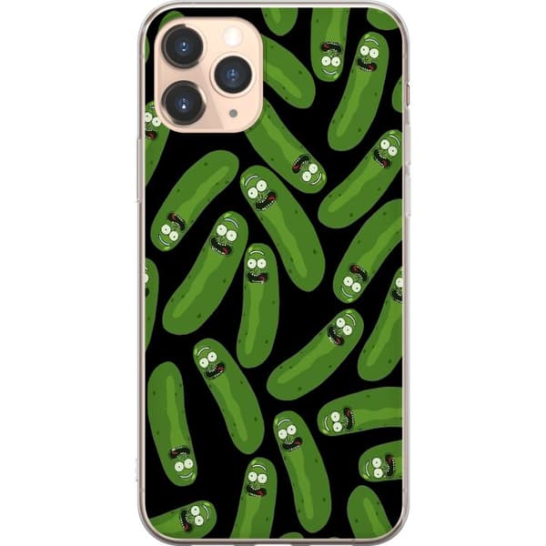 Apple iPhone 11 Pro Läpinäkyvä kuori Rick and Morty - Pickle Rick