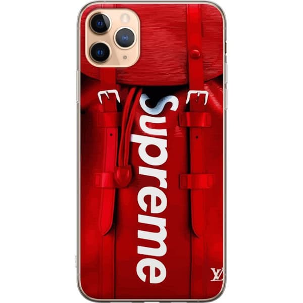 Apple iPhone 11 Pro Max Gjennomsiktig deksel Backpack Supreme - LV