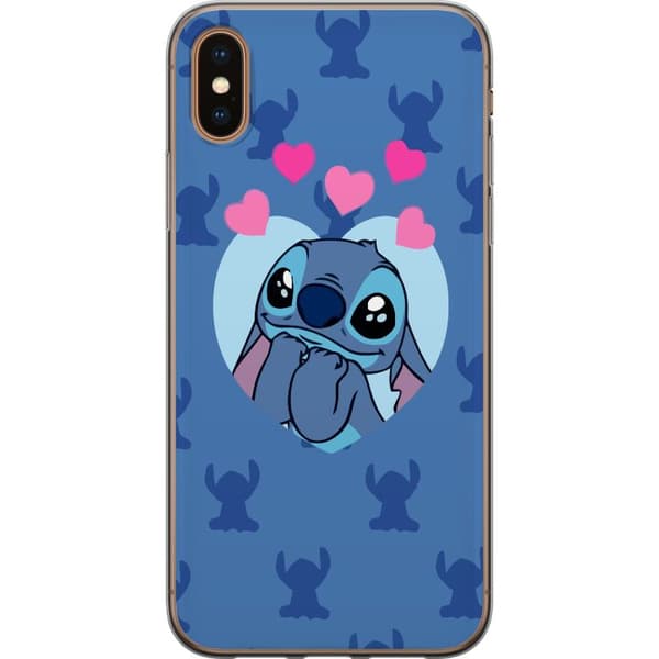 Apple iPhone X Läpinäkyvä kuori Stitch