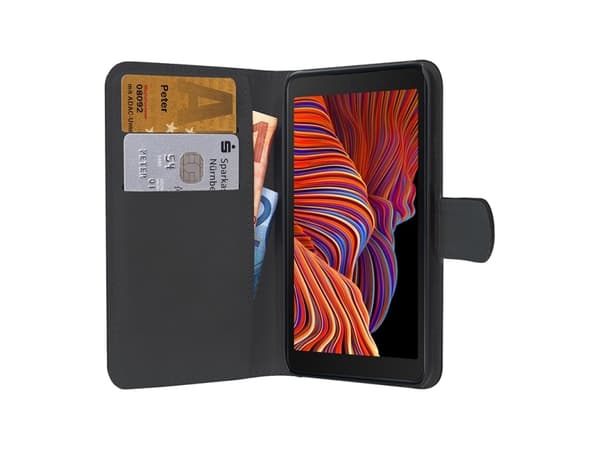 PEDEA 11160798, Folio, Samsung, Galaxy Xcover 5, 13,5 cm (5.3"), Svart