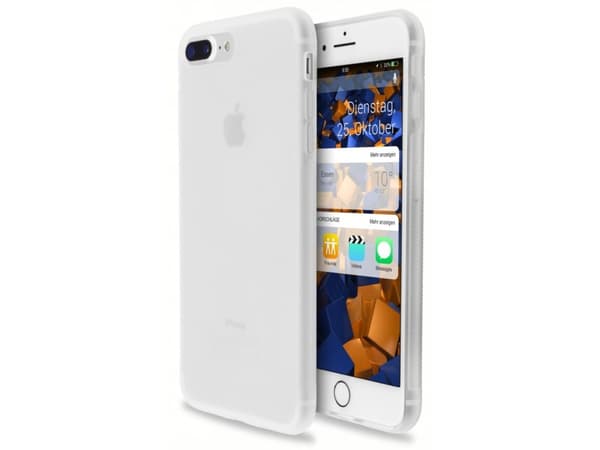 mumbi MUMBI_13937, Etui, Apple, iPhone 7 Plus, iPhone 8 Plus, 14 cm (5.5"), Hvit