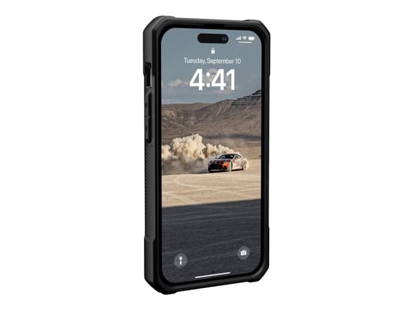 UAG Rugged Case for iPhone 14 Pro [6.1-in] - Monarch Mallard - Baksidedeksel for mobiltelefon - robust - topplærstruktur, legeringsmetall, TPU-ramme,