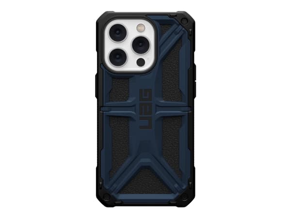 UAG Rugged Case for iPhone 14 Pro [6.1-in] - Monarch Mallard - Baksidedeksel for mobiltelefon - robust - topplærstruktur, legeringsmetall, TPU-ramme,