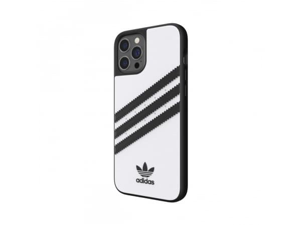 Adidas 3-Stripes, Etui, Apple, iPhone 12 Pro Max, 17 cm (6.7"), Sort, Hvit