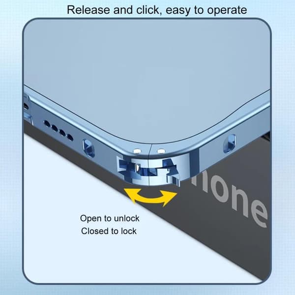 iPhone 14 Pro Skal Magsafe Metall Frame - Guld