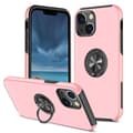 Miniatyrbild 1 av 7: iPhone 14 Hybrid skal med Finger Ring - Rosa