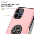 Miniatyrbild 6 av 7: iPhone 14 Pro Hybrid skal med Finger Ring - Rosa