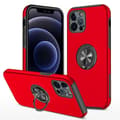 Miniatyrbillede 1 af 7: iPhone 14 Pro Fingerring Kickstand Hybrid Taske - Rød