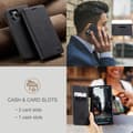 Miniatyrbilde 6 av 11: CASEME Lommebok-deksel iPhone 14 Pro Max - Svart