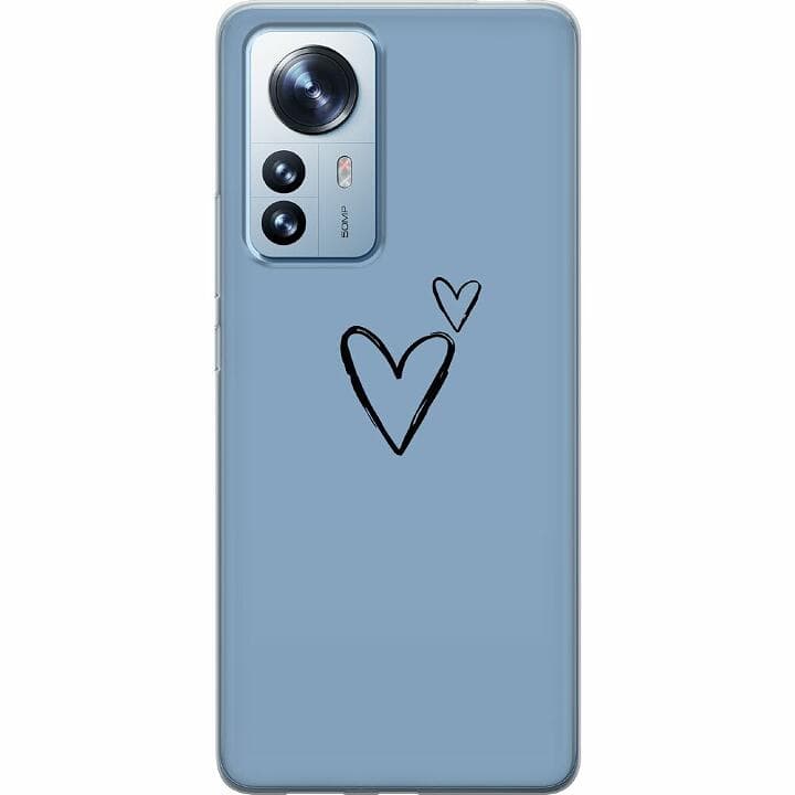 Xiaomi 12 Pro Genomskinligt Skal Hjärta