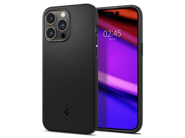 Spigen ACS04989, Omslag, Apple, iPhone 14 Pro, 15,5 cm (6.1"), Svart