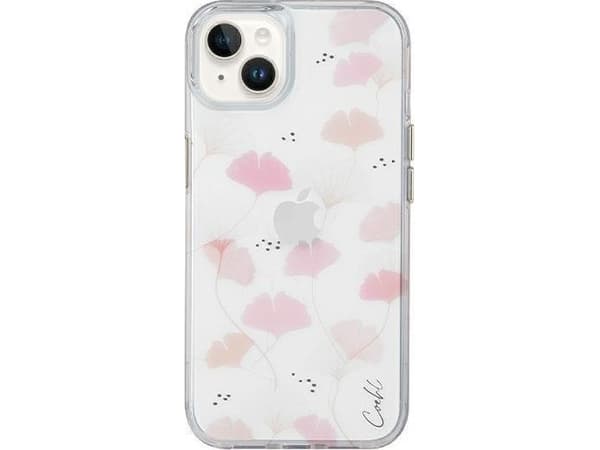 Uniq Etui UNIQ Coehl Meadow Apple iPhone 14 Plus różowy/spring pink