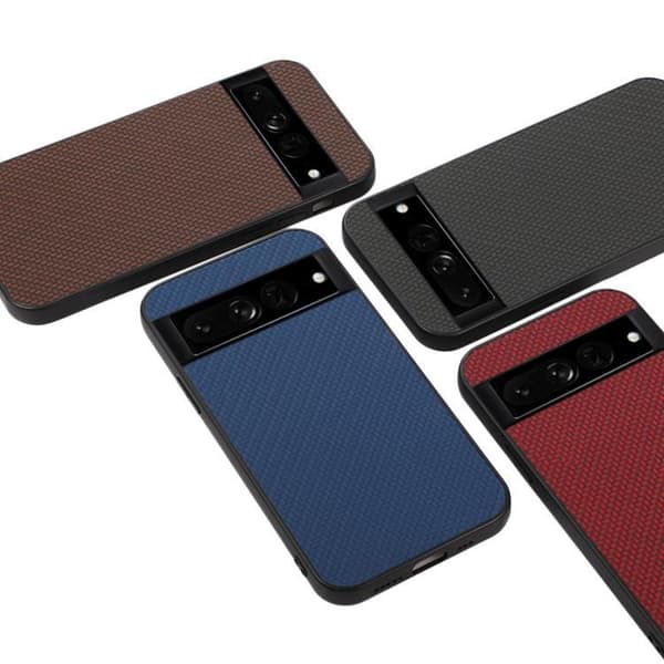 Google Pixel 7 Skal Carbon Fiber Texture - Svart