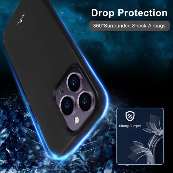 Phonet Mobilskal iPhone 14 Pro -  Black