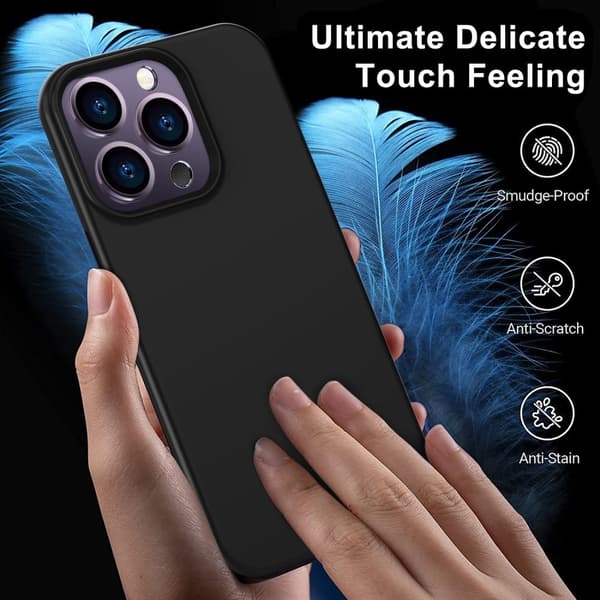 Phonet Mobilskal iPhone 14 Pro -  Black