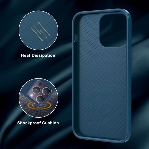 Phonet Mobilskal iPhone 14 Pro -  Dark Blue
