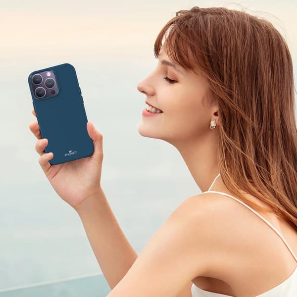 Phonet Mobilskal iPhone 14 Pro -  Dark Blue