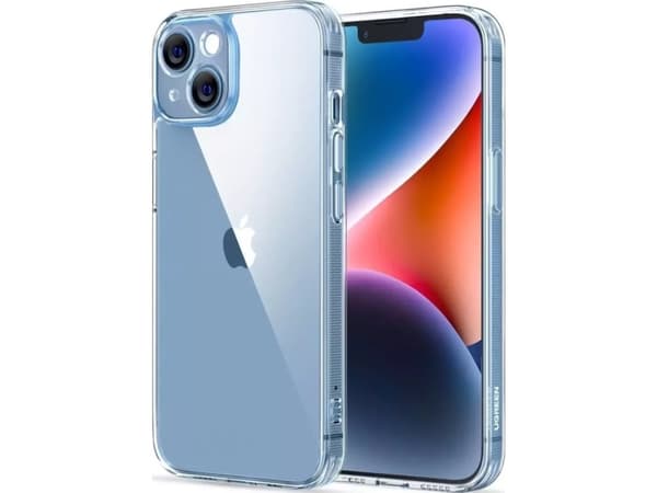Ugreen Classy Clear Enhanced Protective Protective Case for iPhone 14 Plus Transparent (LP618) with Gel Frame Classy Clear Enhanced Protective Case