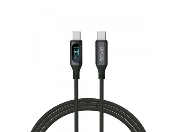 USB-kabel med skjerm, 100W, CL-174