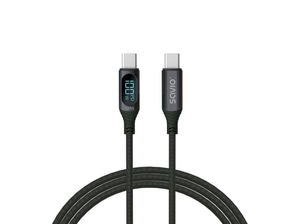 USB-kabel med skjerm, 100W, CL-174