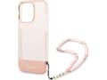 Pikkukuva 5 / 5: Guess Etui Guess GUHCP14LHGCOHP Apple iPhone 14 Pro różowy/pink hardcase Translucent Pearl Strap