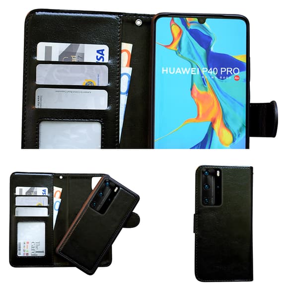 Huawei P40 Pro - Læder cover / Beskyttelse