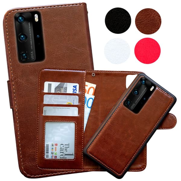 Huawei P40 Pro - Læder cover / Beskyttelse