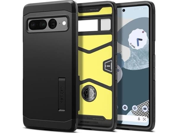 Spigen ACS04728, Etui, Google, Pixel 7 Pro, 17 cm (6.7"), Sort