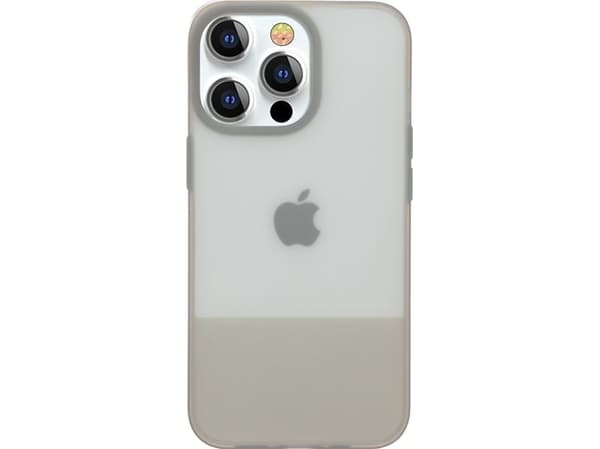 Kingxbar Kingxbar Plain Series fodral fodral för iPhone 13 Pro silikonfodral grå