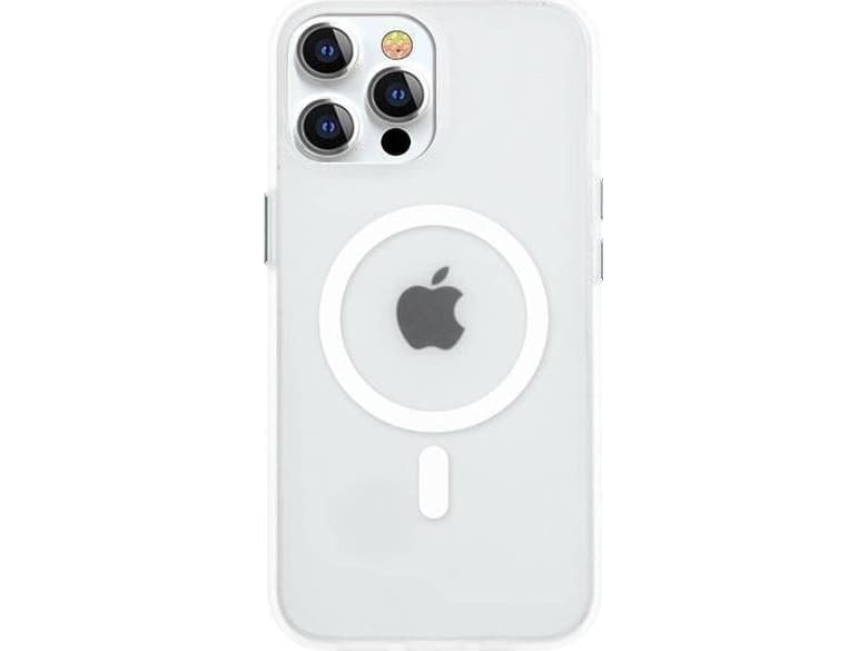 Kingxbar PQY Elegant Series Magnetic Case for iPhone 13 Pro Housing Cover White (MagSafe Compatible)