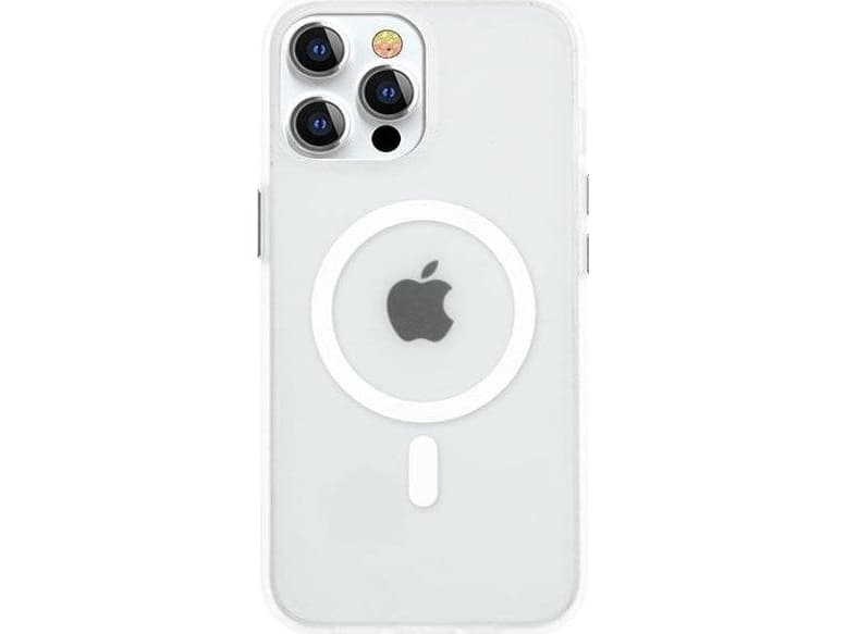 Kingxbar PQY Elegant Series Magnetic Case for iPhone 13 Pro Max Housing Cover White (MagSafe Compatible)