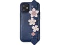 Miniatyrbilde 1 av 5: Kingxbar Kingxbar Sweet Series gel-deksel dekorert med originale Swarovski-krystaller med stativ for iPhone 12 Pro Max blå