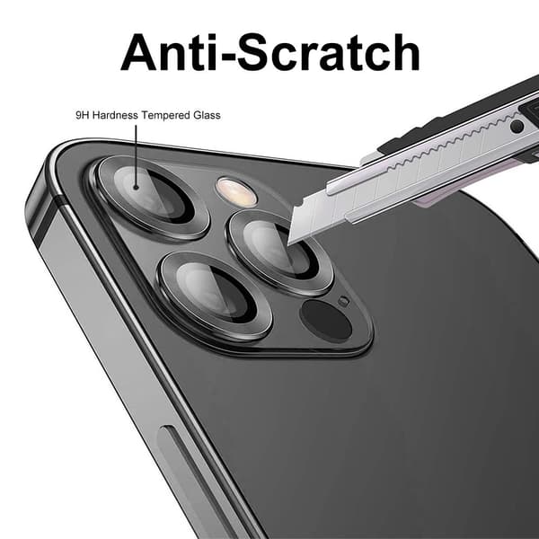 Enkay Kameraskydd iPhone 13 Pro/ iPhone 13 Pro Max Härdat Glas Grafit