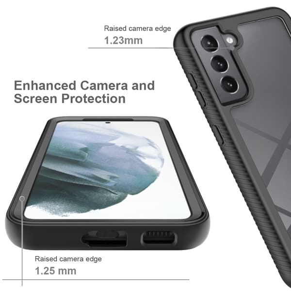 Allround Cover Skal Samsung Galaxy S21 FE Svart