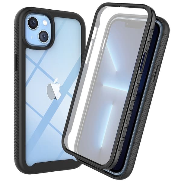 360 Full Cover Case iPhone 14 Plus Black