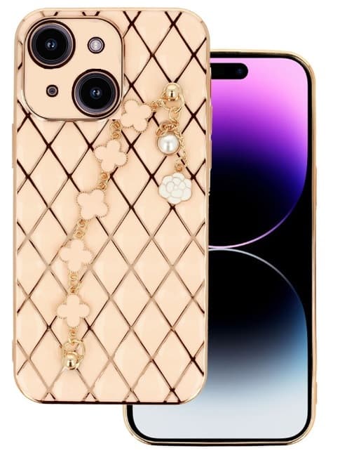 iPhone 14 Mobilskal Luxury Gold