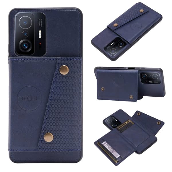 Xiaomi Mi 11T - Praktiskt Stilrent Skal med Korthållare