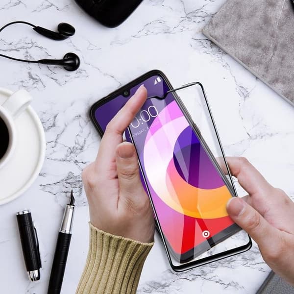 Huawei P30 Pro Keramisk Skärmskydd Full Glue - Svart