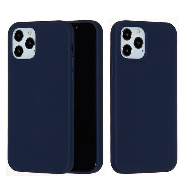iPhone 13 Pro Skal Silikon Mörkblå