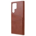 Miniatyrbild 3 av 6: Card Slots Case Samsung Galaxy S22 Ultra Brun