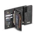 Miniatyrbild 2 av 7: CaseMe Plånboksfodral Galaxy S21 FE Multi-Slot Svart