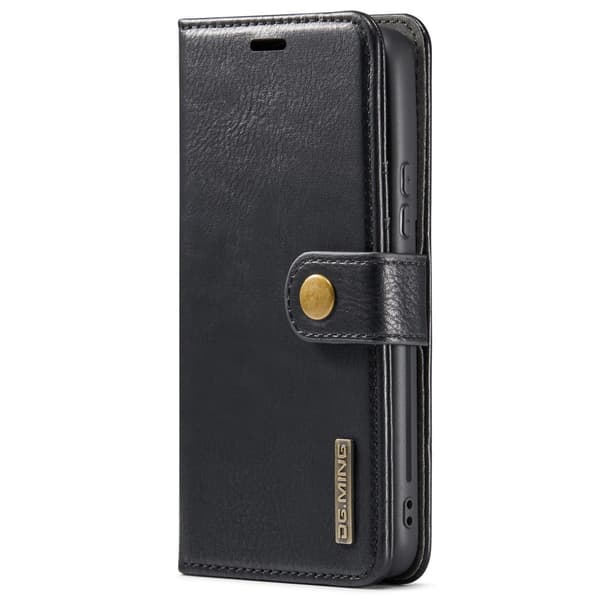 DG.MING 2-in-1 Magnet Wallet Samsung Galaxy S22 Black