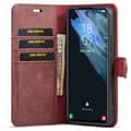 Miniatyrbild 5 av 10: DG.MING 2-in-1 Magnet Wallet Samsung Galaxy S22 Red