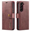 Miniatyrbild 1 av 10: DG.MING 2-in-1 Magnet Wallet Samsung Galaxy S22 Red