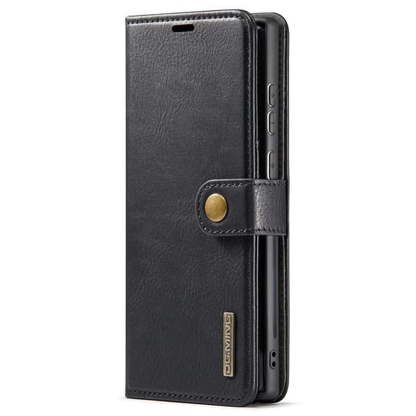 DG.MING 2-in-1 Magnet Wallet Samsung Galaxy S22 Ultra Black