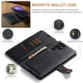 Miniatyrbild 2 av 9: DG.MING 2-in-1 Magnet Wallet Samsung Galaxy S22 Ultra Black
