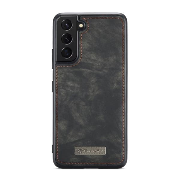 CaseMe Multi-Slot 2 i 1 Plånboksfodral Galaxy S22 Plus Svart
